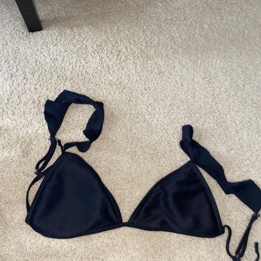 Black swimsuit top